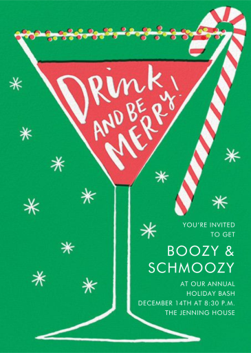 Candy Cane Crawl - Invitation by Hello!Lucky