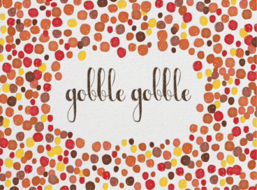 Gobble Gobble Glee - Thanksgiving Card by Mr. Boddington's Studio