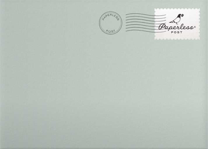 New Confetti - Paperless Post Envelope