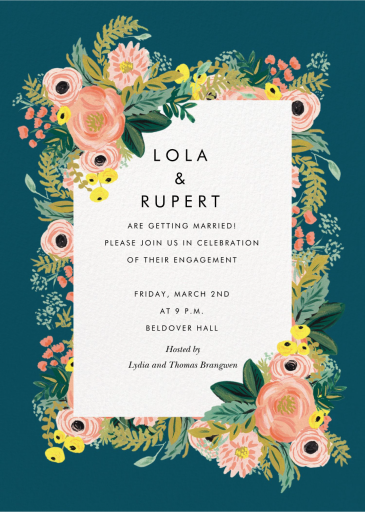 Spring Garden - Engagement Party Invitation by Rifle Paper Co.