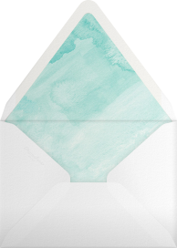 Rainbow Brushstrokes - Paper Source Envelope