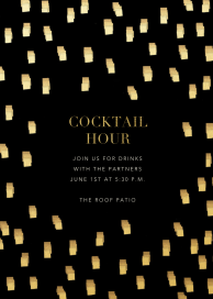 Flickering Lights - Cocktail Party Invitation by Kelly Wearstler