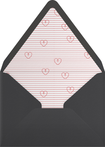 Photo Vines Simple Script Invitation Envelope
