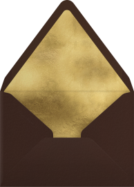 Photo Arched Frame Happy Announcement Envelope