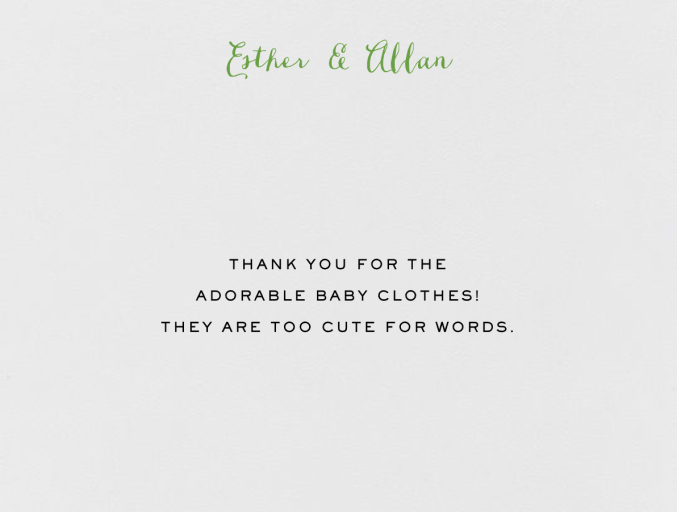 Miller (Thank You) - Stationery by Crane & Co.