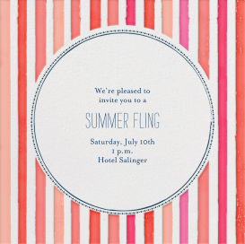 Watch My Swan Dive - Summer Party Invitation by Mr. Boddington's Studio