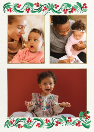 Merry Garland (Multi Photo) - Holiday Card by Mr. Boddington's Studio