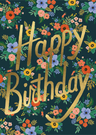Garden Birthday - Birthday Card by Rifle Paper Co.