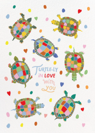 Turtle Dots - Love and Romance Card by Hartland Cards