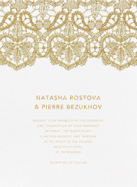 Antique Lace by Oscar de la Renta