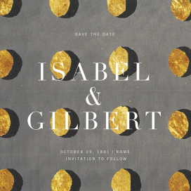 Sublime - Save the Date by Kelly Wearstler