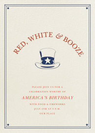 Red White and Booze by Derek Blasberg