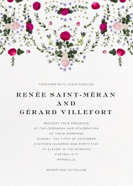 Boho Floral - Wedding Invitation by Paperless Post