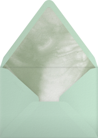 Fresh Leaves - Paperless Post Envelope