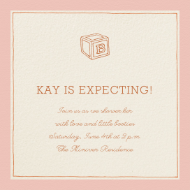 Drawn Seal Border by Paperless Post