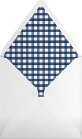 Gingham Photo - Paperless Post Envelope