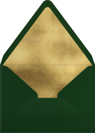 Pale Stripes Christmas - Sugar Paper Envelope
