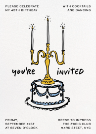 Taper Candle Cake by Rob Wilson