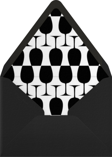 White Tuxedo - Paperless Post Envelope