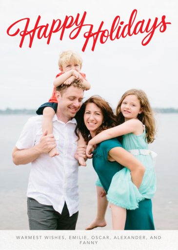 Classic - Holiday Card by Paperless Post