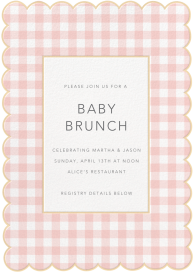 Gingham Shower by Meri Meri