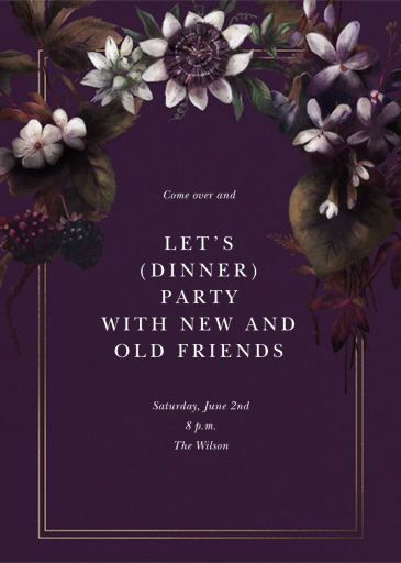 Brusnice - Invitation by Paperless Post