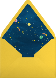 Space Orbit - Paperless Post Envelope