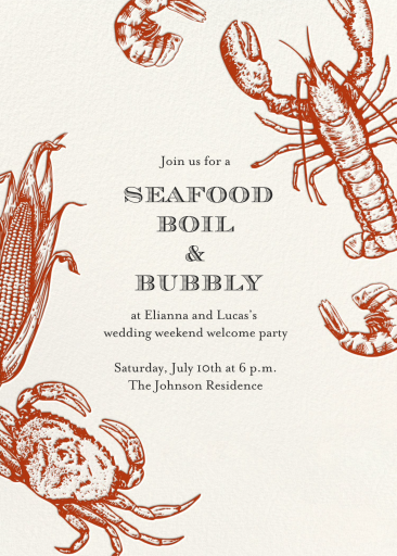 Crimson Crustaceans by Emily Baird