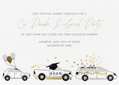 Grad Parade by Paperless Post