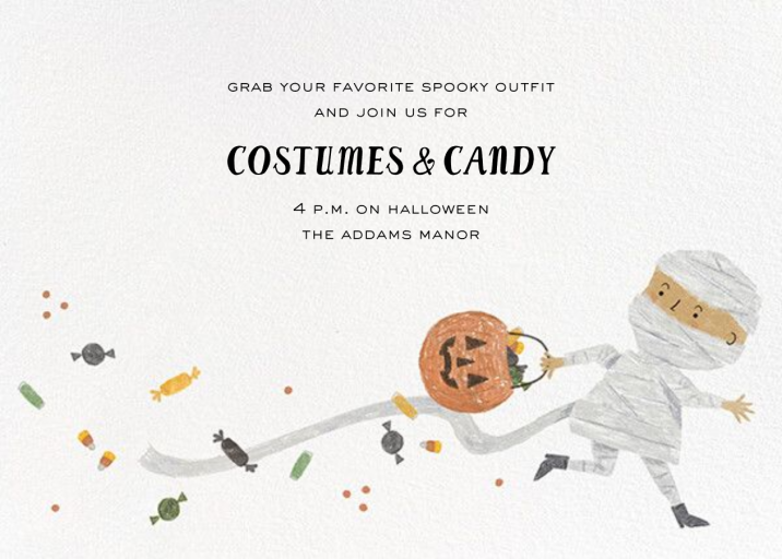 Mummy Treats - Party Invitation by Paperless Post