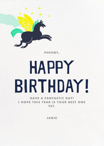 Epic Birthday - Birthday Card by Hello!Lucky - Back