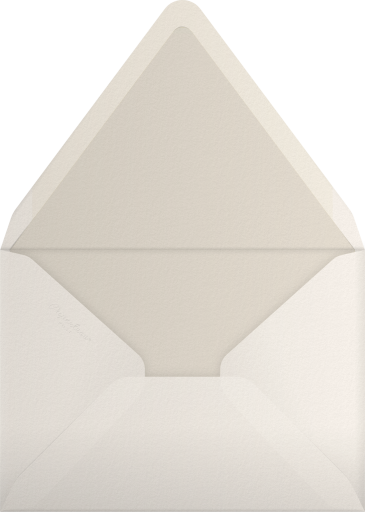 Floral and Scallop - Paperless Post Envelope