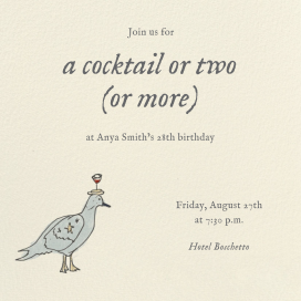 Fancy Bird by Carly Kuhn