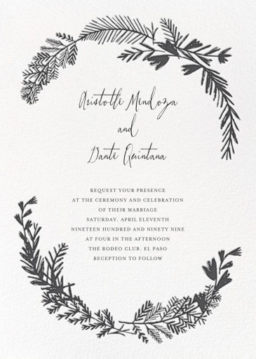 Miss Mimi Margeaux II - Wedding Invitation by Mr. Boddington's Studio