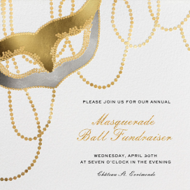 Lundi Gras - Invitación comercial de Paperless Post