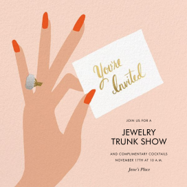 You're Invited Ring - Business Event Invitation by Rifle Paper Co.