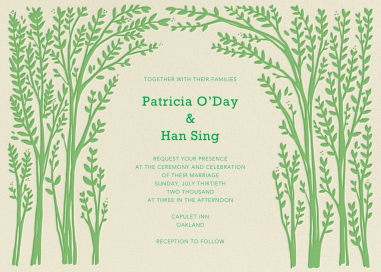 Louisa I - Wedding Invitation by Paperless Post