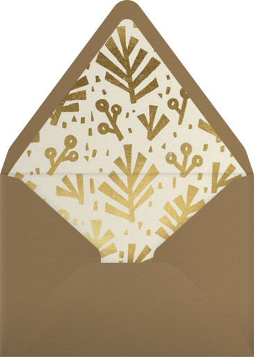 Cutout Fauna - Paperless Post Envelope