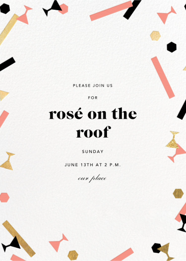 Confettitini - Cocktail Party Invitation by Paperless Post