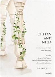 Grecian Columns by Sketch Design Studio