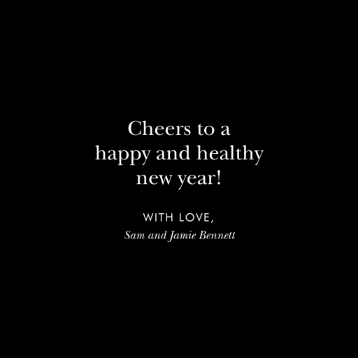 Good Sounds - New Year's Card by kate spade new york - Back