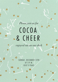 Fetiluxe - Winter Party Invitation by Kelly Wearstler