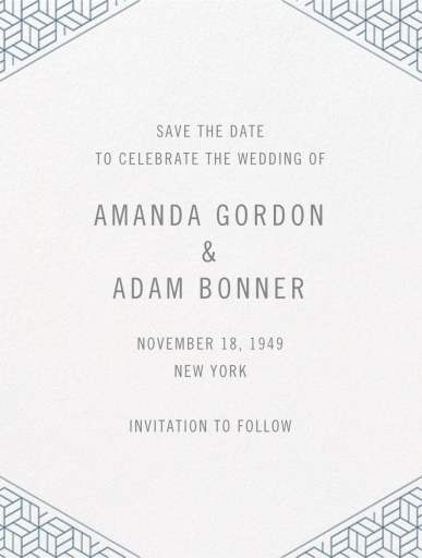 Parterre (Save the Date) - Save the Date by Crane & Co.