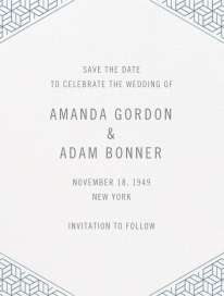 Parterre (Save the Date) by Crane & Co.