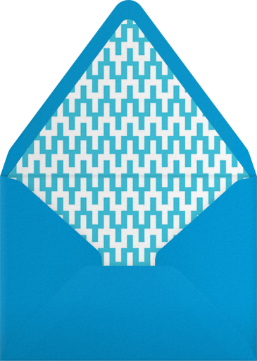 Stepped Chevron - Jonathan Adler Envelope