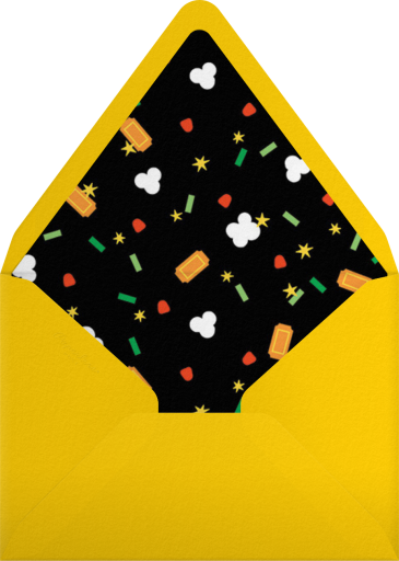 Filmfetti - Paperless Post Envelope