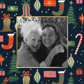 Christmas Spirit Frame Photo by Rifle Paper Co.