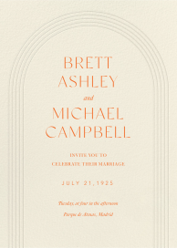 Embossed Arch - Wedding Invitation by Paperless Post