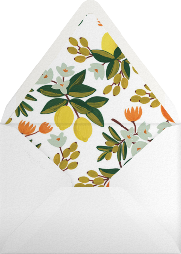 Citrus Orchard Suite (Stationery) - Rifle Paper Co. Envelope