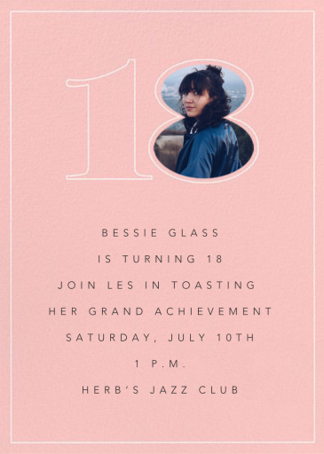 Milestone Portrait - Birthday Invitation by Paperless Post